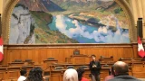 القاعة الرئيسية للبرلمان السويسري