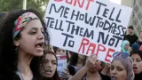 FILE PHOTO: Women chant slogans as they gather to protest against sexual harassment in front of the opera house in Cairo June 14, 2014, after a woman was sexually assaulted by a mob during the June 8 celebrations marking the new president Abdel Fattah al-Sisi's inauguration in Tahrir square. REUTERS/Asmaa Waguih/File Photo