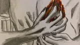 قلب يحترق